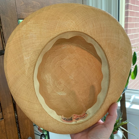 Vintage Stetson Straw Hat - Picture 6 of 7